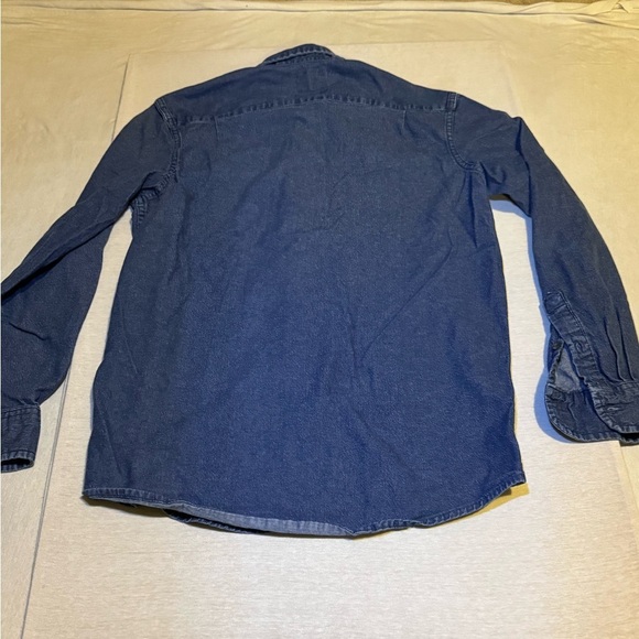 Wrangler Women's Blue Button Down Shirt - Picture 4 of 4